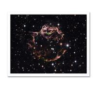 Artery8 Hubble Space Telescope Image Supernova Remnant Cassiopeia March 2004 Composite Structure Star Fragments Youngest Stellar Explosion Milky Way Artery8 White A4