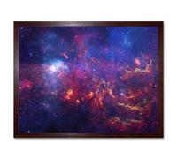 Artery8 Hubble Space Telescope Image The Great Observatories Examine The Galactic Center Region Of Milky Way Galaxy Chandra Observatory Spitzer Artery8 Brown A4