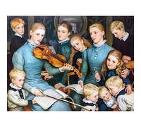 Artery8 Hughes A Christmas Carol At Bracken Dene Painting Extra Large XL Wall Art Poster Print