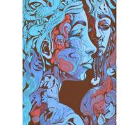 Artery8 I am My Mother Modern Folk Art Illustration Extra Large XL Wall Art Poster Print