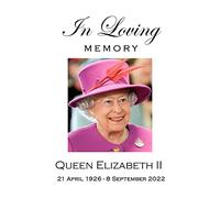 Artery8 In Loving Memory Her Majesty Queen Elizabeth II Portrait Unframed Wall Art Print Poster Home Decor Premium