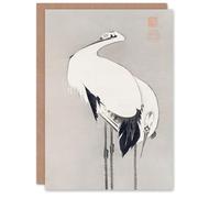 Artery8 Ito Jakuchu Art Card Two Cranes 1795 Japanese