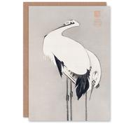 Artery8 Ito Jakuchu Art Card Two Cranes 1795 Japanese