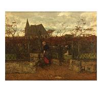 Artery8 Jacob Maris A Bleaching Field Painting Extra Large XL Wall Art Poster Print