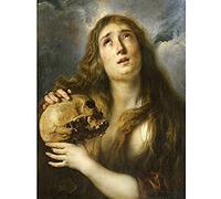Artery8 Jan Boeckhorst Mary Magdalene Religious Painting Unframed Wall Art Print Poster Home Decor Premium