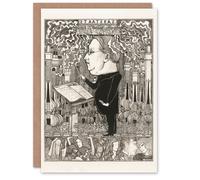Artery8 Jan Toorop Art Card Conductor with Violins and Smoking Chimneys