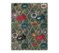 Artery8 Japanese Floral Pattern G A Audsley Vintage Wall Art Print Poster | Size: W18" x H24" Artery8 Multicolor W18" x H24"