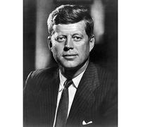 Artery8 Jfk John Kennedy Usa President Portrait Bw Photo Unframed Wall Art Print Poster Home Decor Premium
