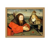 Artery8 Jheronimus Bosch Temptation Of St Anthony Painting Artwork Framed Wall Art Print 18X24 Inch