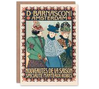Artery8 Johann Georg van Caspel Art Card Barnasconi Clothes Advert Artery8 Multicolor