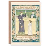 Artery8 Johann Georg van Caspel Art Card Hollandischer Cacao Advert