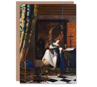 Artery8 Johannes Vermeer Art Card Allegory of the Catholic Faith