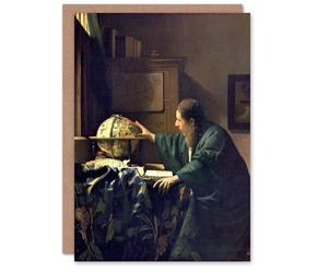 Artery8 Johannes Vermeer Art Card The Astronomer Portrait Painting