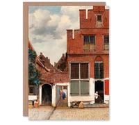 Artery8 Johannes Vermeer Art Card The Little Street Facades
