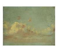 Artery8 John Constable Cloud Study C1821 Painting Large Wall Art Poster Print Thick Paper 18X24 Inch