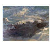 Artery8 John Constable Cloud Study C1821 Painting Large XL Wall Art Canvas Print