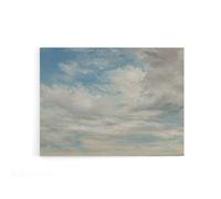 Artery8 John Constable Clouds Canvas Wall Art Print in Blue | Size: W24" x H32" Artery8 Blue W24" x H32"