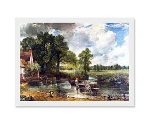 Artery8 John Constable The Hay Wain Old Master Painting Artwork Framed A3 Wall Art Print