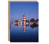 Artery8 John Margolies Art Card Harbourtown Lighthouse South Carolina