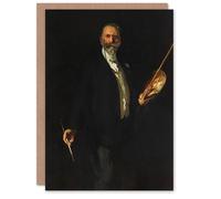 Artery8 John S Sargent Art Card Artist William Merritt Chase Portrait