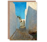 Artery8 John Singer Sargent Art Card A Moroccan Street Scene
