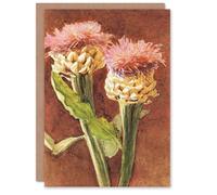 Artery8 John Singer Sargent Art Card Thistle Flowers Watercolour