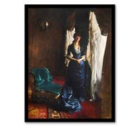 Artery8 John Singer Sargent Framed Wall Art Madame Paul Escudier Portrait | Size: A3 Artery8 Multicolor A3