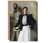 Artery8 John Singer Sargent Personalised Art Card Mr And Mrs Stokes Portrait