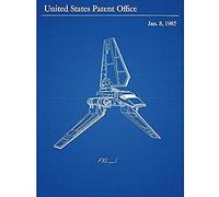 Artery8 Johnston Imperial Shuttle Toy Space 1985 Patent Unframed Wall Art Print Poster Home Decor Premium