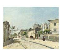 Artery8 Jongkind Rue Notre Dame Paris Large Wall Art Poster Print Thick Paper 18X24 Inch