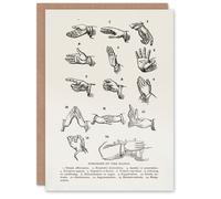 Artery8 Joseph Gibbons Richardson Art Card Positions of Hand Gestures