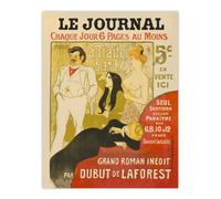 Artery8 Journal Vintage Newspaper Magazine Cover Steinlen Wall Art Poster Print 12X16"