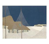 Artery8 Kamisaka Sekka Fishing Villagejapanese Painting Unframed Wall Art Print Poster Home Decor Premium