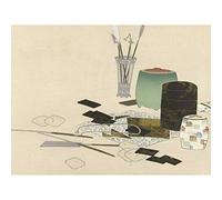 Artery8 Kamisaka Sekka Incense Supplies Japanese Painting Large Wall Art Poster Print Thick Paper 18X24 Inch