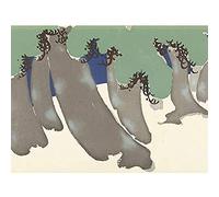 Artery8 Kamisaka Sekka Pine Trees Japanese Painting Art Print Canvas Premium Wall Decor Poster Mural