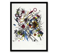 Artery8 Kandinsky Lithograph for the Fourth Bauhaus Portfolio Framed Wall Art Print Home Décor A3