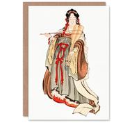 Artery8 Katsushika Hokusai Japanese Art Card Benten Goddess Of Love
