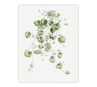 Artery8 Kenilworth Ivy Botanical Large Wall Art Poster Print 18X24 Inch Artwork By Redoute : Trailing Leaf Artwork Adding Subtle Movement And Calm To Hallway Or Study Space