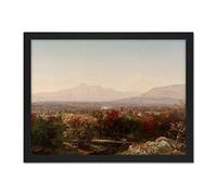 Artery8 Kensett An October Day White Mountains Artwork Framed Wall Art Print 18X24 Inch