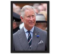 Artery8 King Charles Iii Third Of England Scotland United Kingdom Photo By Dan Marsh Wall Art Print - A4 Size