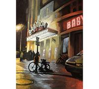 Artery8 Kino Babylon Germany Painting Large XL Wall Art Canvas Print