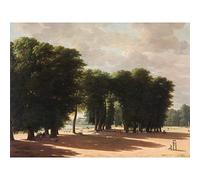Artery8 Kleijn Entrance To Park Saint Cloud Paris Premium Wall Art Canvas Print 18X24 Inch