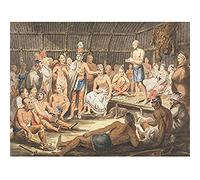 Artery8 Krimmel Exhibition Native American Ceremonies Painting Unframed Wall Art Print Poster Home Decor Premium