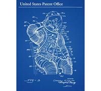 Artery8 Krupp Goodrich High Altitude Flight Suit 1960 Patent Large Wall Art Poster Print Thick Paper 18X24 Inch
