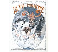 Artery8 La Vie Parisienne Coal Monster Nightmare Magazine Cover Art Print Canvas Premium Wall Decor Poster Mural