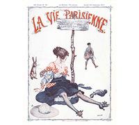 Artery8 La Vie Parisienne Hunter Woman No License Magazine Cover Large Wall Art Poster Print Thick Paper 18X24 Inch