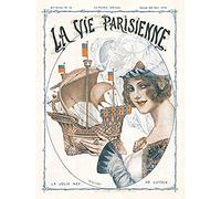 Artery8 La Vie Parisienne Pretty Nave Ship Magazine Cover Unframed Wall Art Print Poster Home Decor Premium