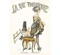 Artery8 La Vie Parisienne Saw Cutting High Heels Magazine Cover Unframed Wall Art Print Poster Home Decor Premium