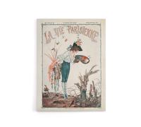 Artery8 La Vie Parisienne Spring 1917 WW1 Trench Canvas Wall Art Print in Beige | Size: W24" x H32" Artery8 Beige W24" x H32"