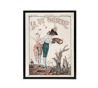 Artery8 La Vie Parisienne Spring 1917 WW1 Trench Framed Canvas Wall Art Print in Beige | Size: W24" x H32" Artery8 Beige W24" x H32"